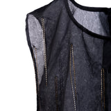 CHAIN TASSEL BIB