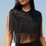 Luna Fringe collar