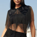 Luna Fringe collar